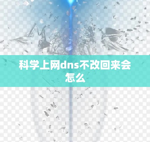 科学上网dns不改回来会怎么